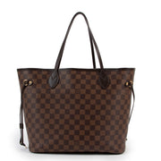 Louis Vuitton Damier Ebene Canvas Neverfull MM Shoulder Bag Buy this gorgeous bag here safely!