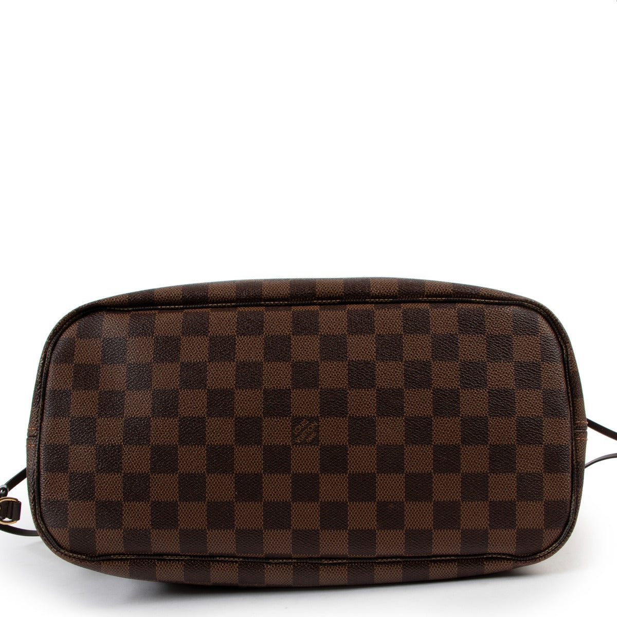 Louis Vuitton Damier Ebene Canvas Neverfull MM Shoulder Bag Buy this gorgeous bag here safely!