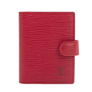 koop veilig online tegen de beste prijs Louis Vuitton Epi Small Ring Agenda Cover