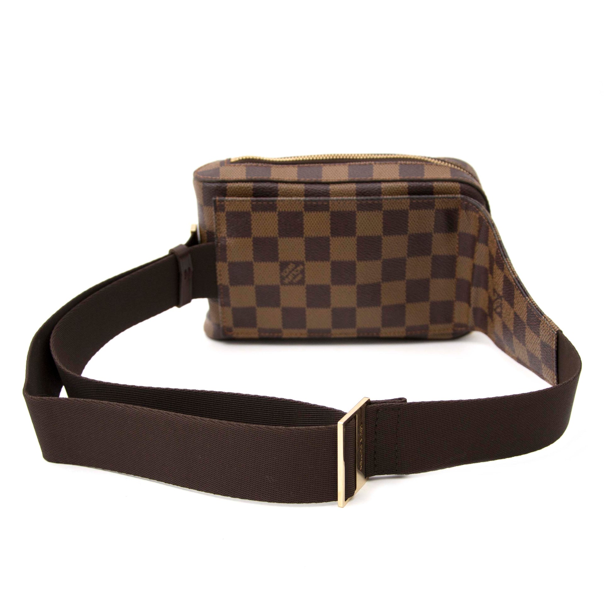 koop online aan de beste prijs Louis Vuitton Géronimos Ebene Damier Canvas