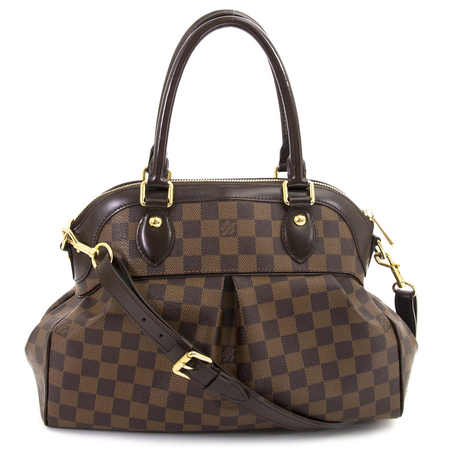 Are you looking for an authentic Louis Vuitton Damier Trevi PM? Buy safe and secure online