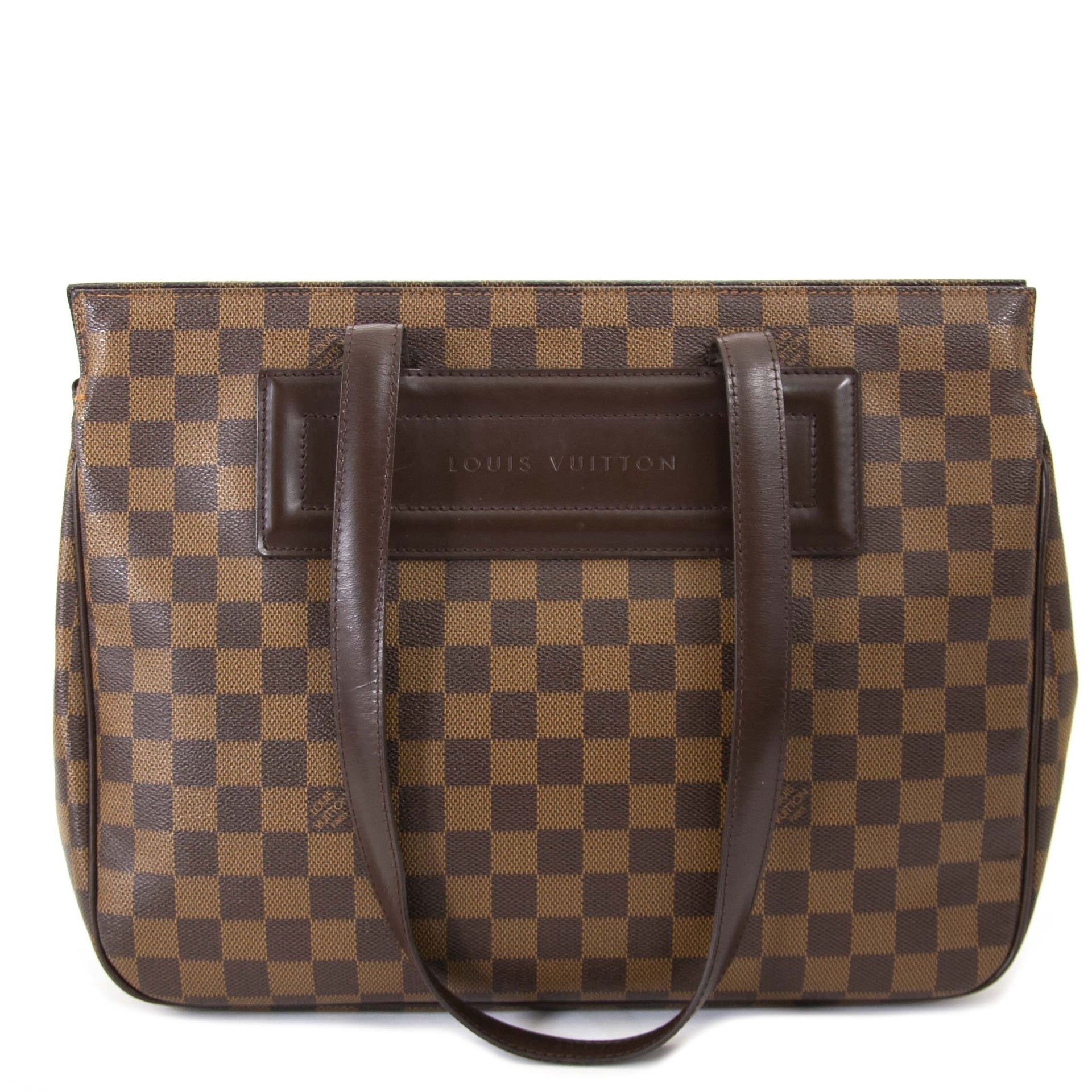 acheter en ligne seconde main Louis Vuitton Monogram Damier Parioli Bag