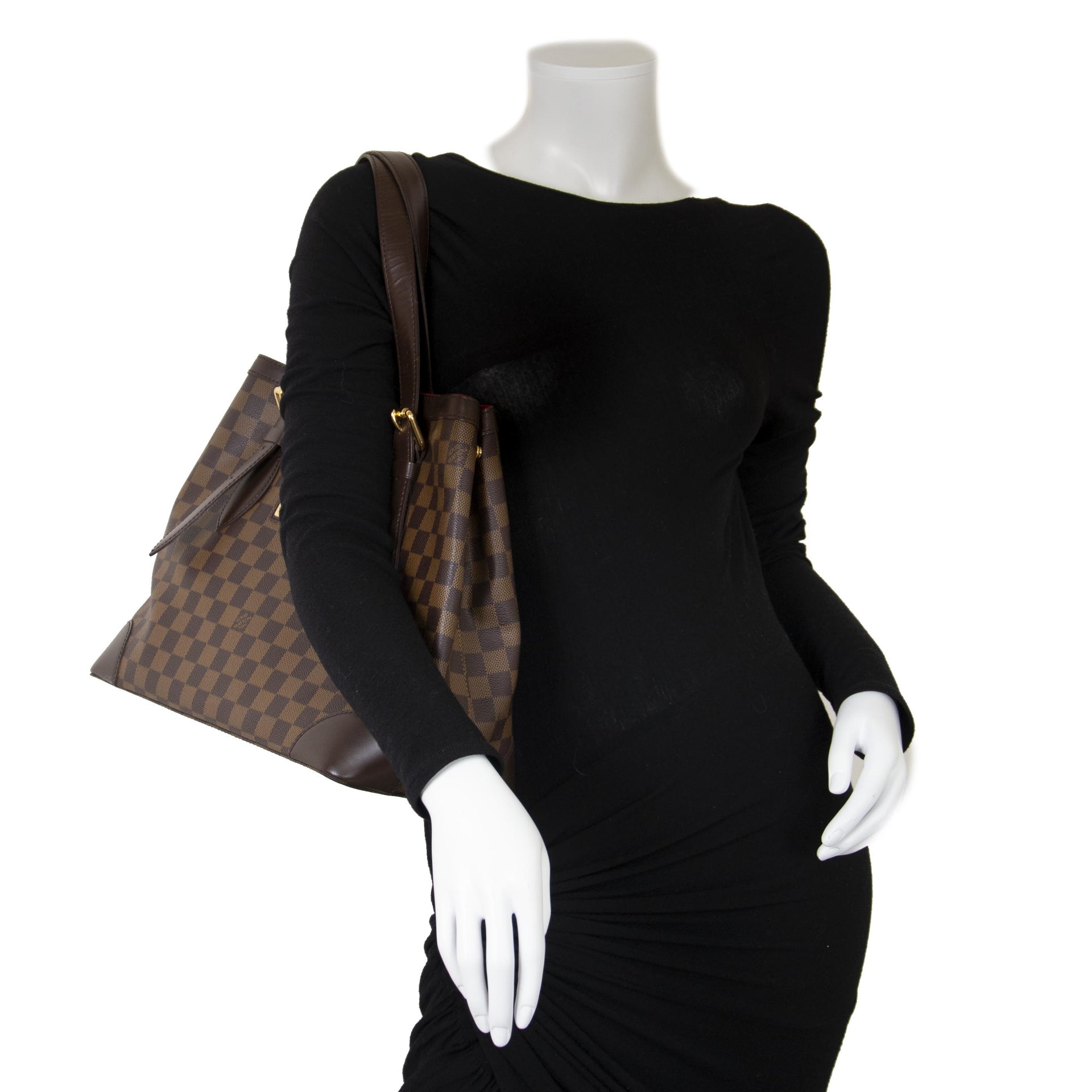 Louis Vuitton Damier Ebene Hampstead MM pour le meilleur prix chez Labellov