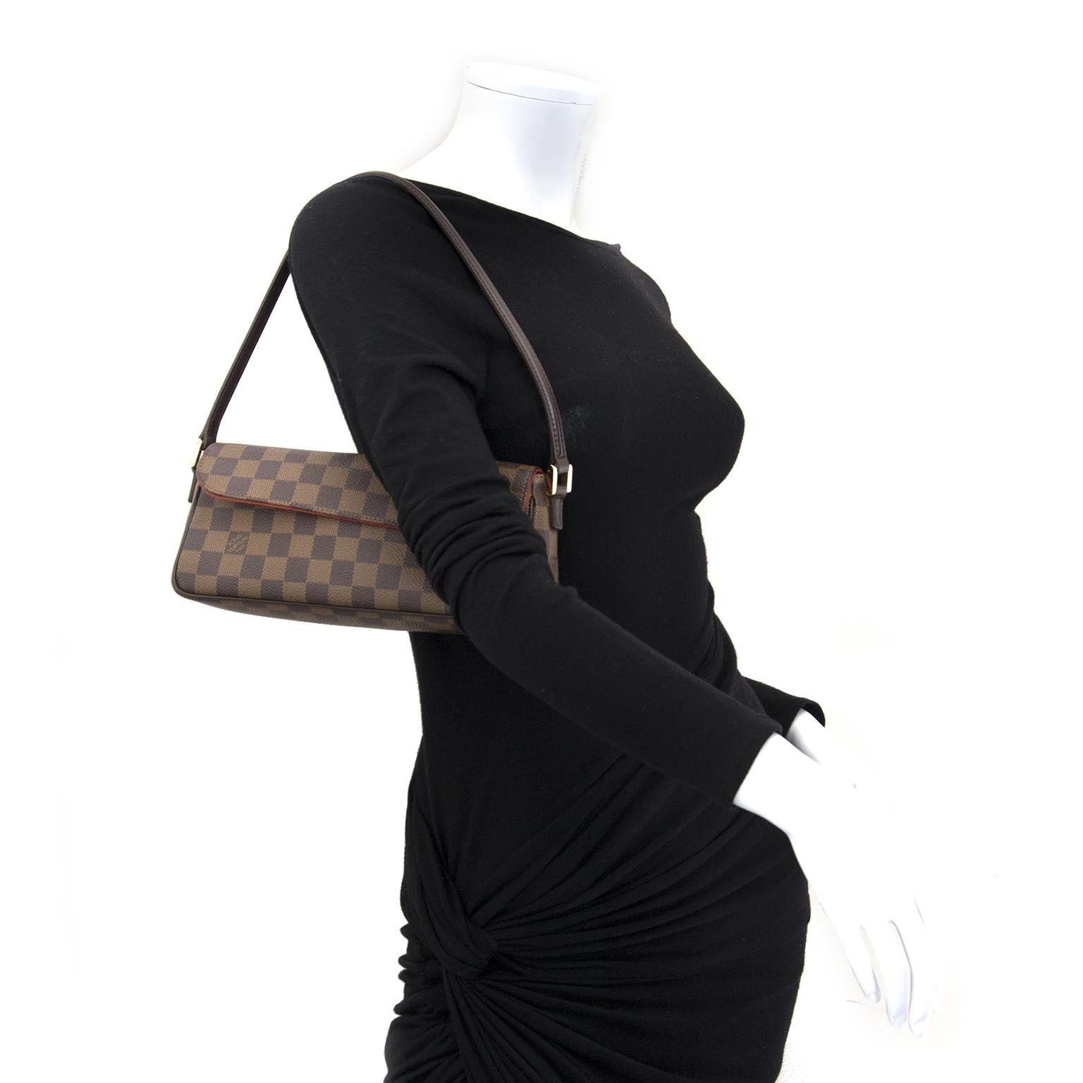 Louis Vuitton Damier Ebene Recoleta Shoulder Bag online aankopen tegen de beste prijs