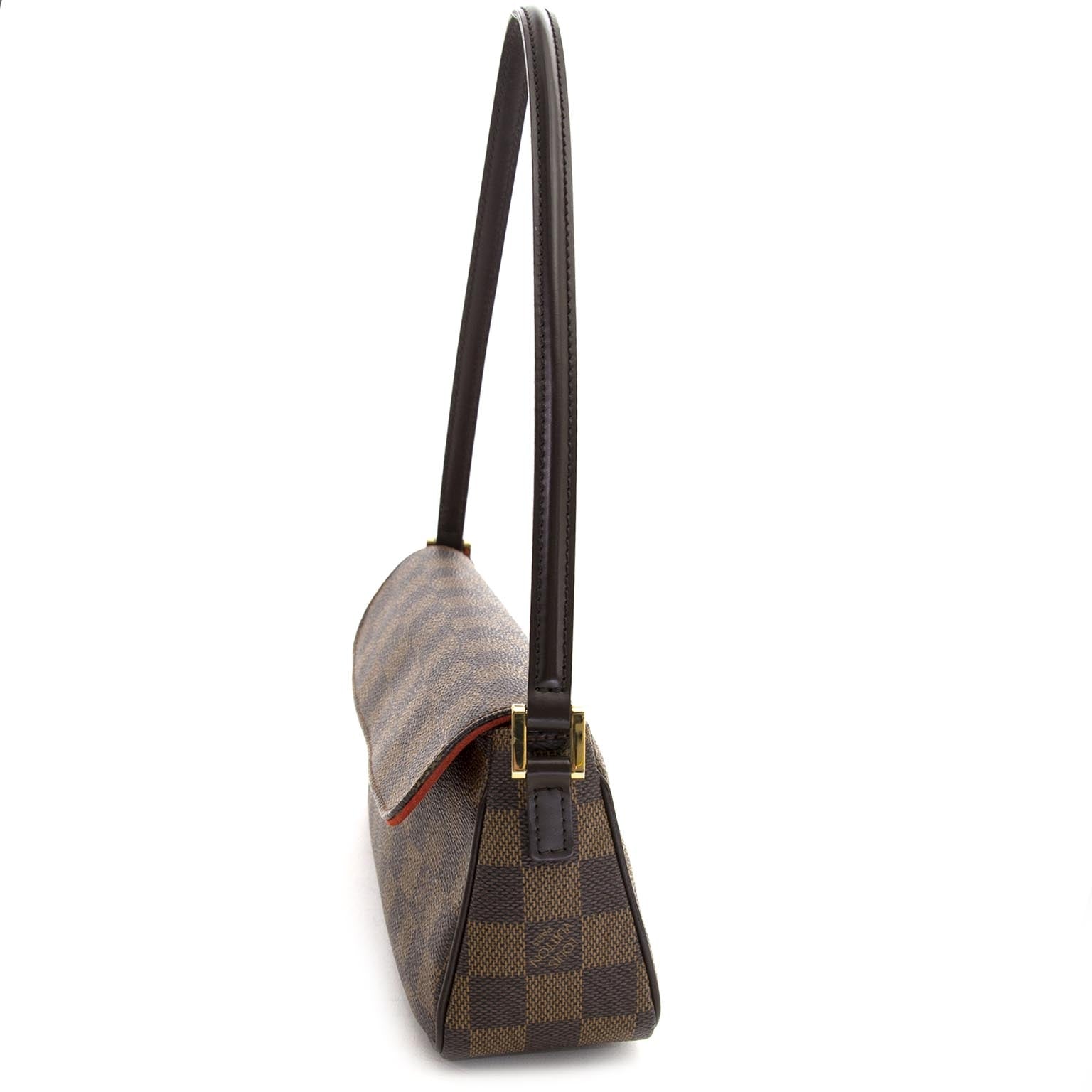 skip the waitinglist shop safe online your secondhand Louis Vuitton Damier Ebene Recoleta Shoulder Bag