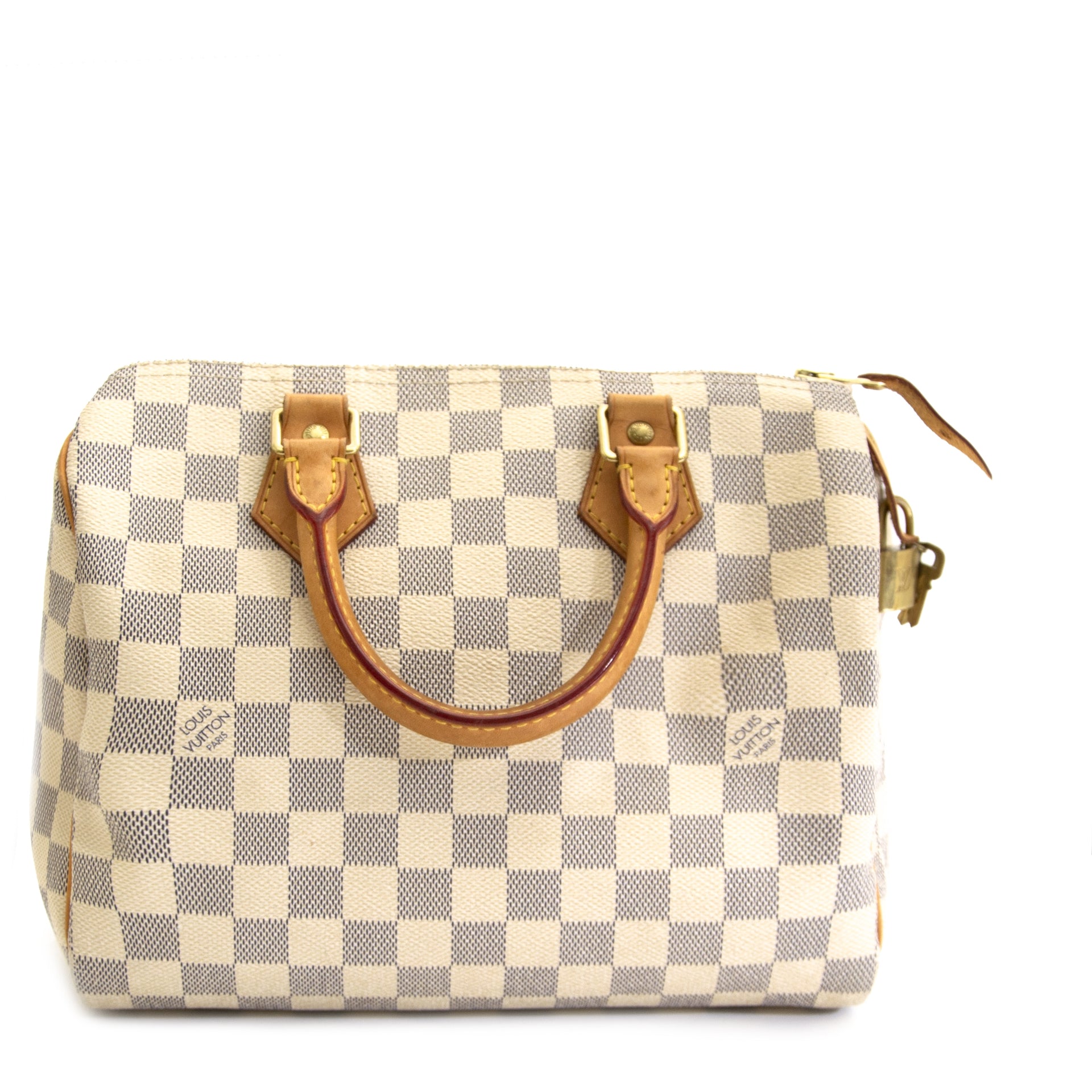 Sac Louis Vuitton Speedy 25 Damier Azur
