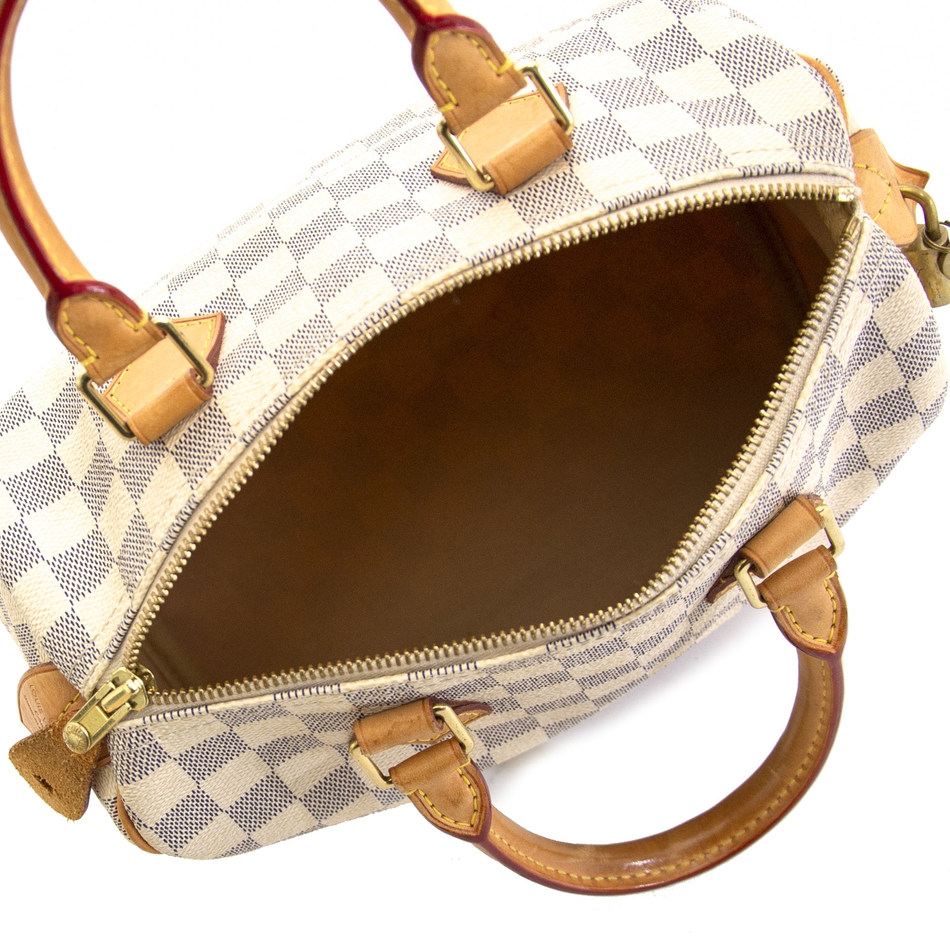 Sac Louis Vuitton Speedy 25 Damier Azur