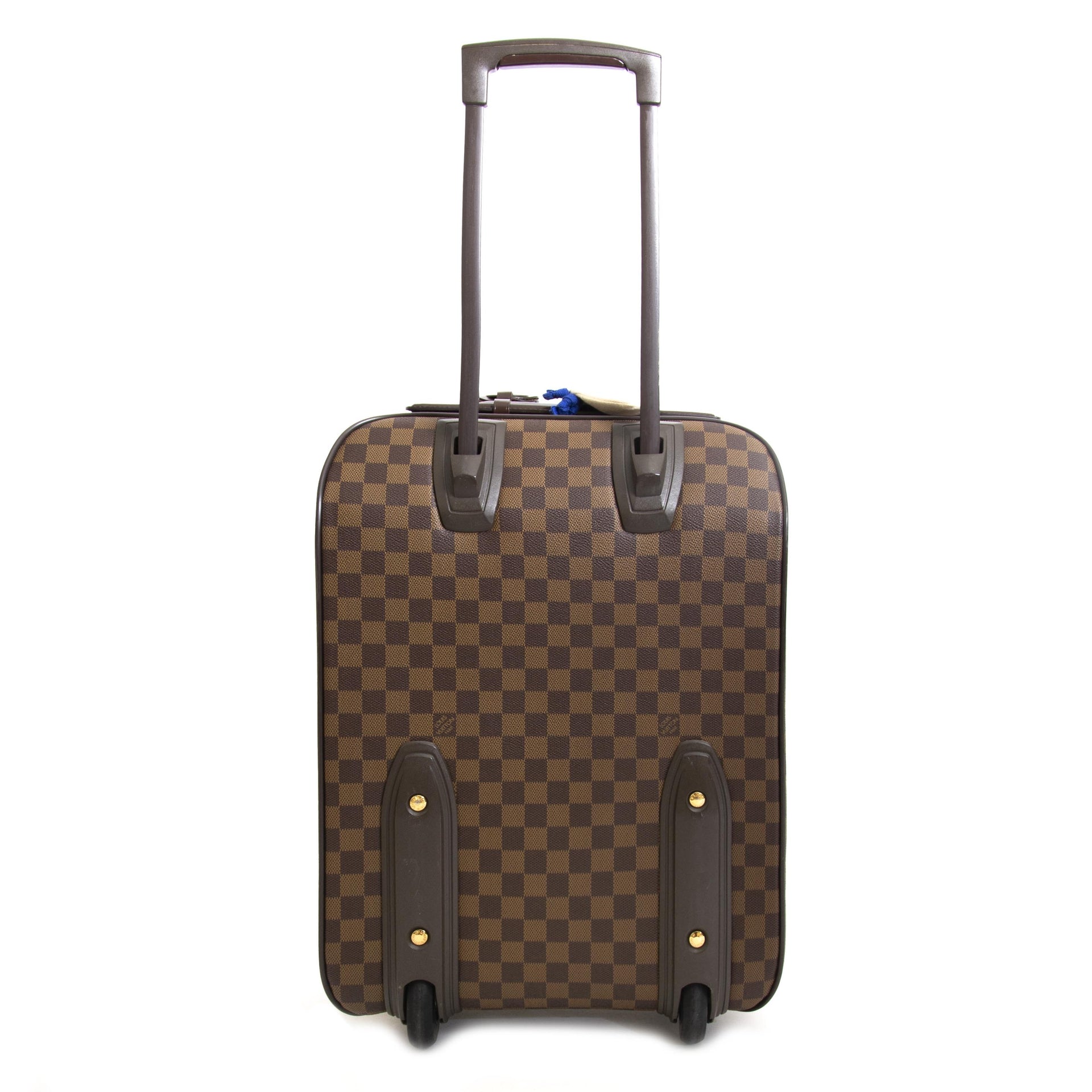 Louis Vuitton Damier Ebene Pegase 45 Rolling Luggage now for sale at labellov vintage fashion webshop belgium