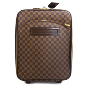 Louis Vuitton Damier Ebene Pegase 45 Rolling Luggage now for sale at labellov vintage fashion webshop belgium