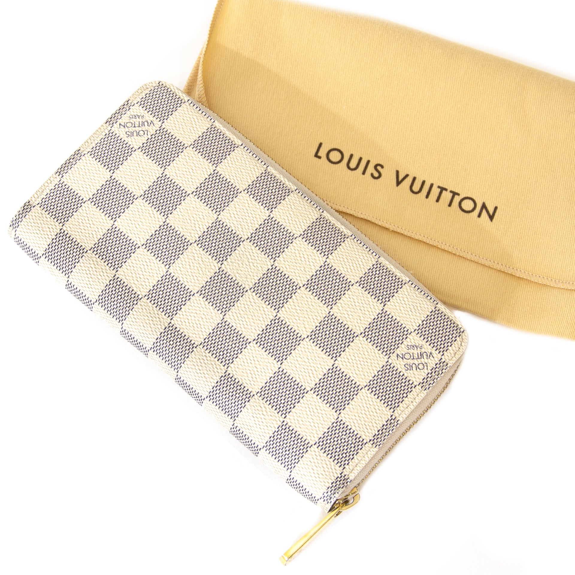 Louis Vuitton Damier Azur Zippy Wallet