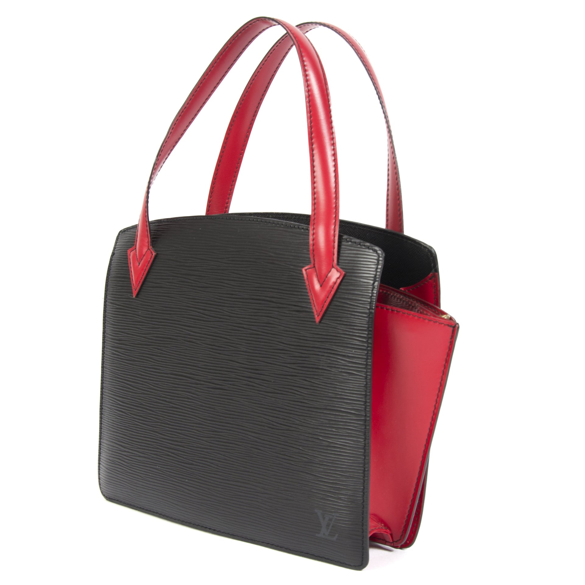 Louis Vuitton Epi Bi-Color Black/Red Varenne Duplex back