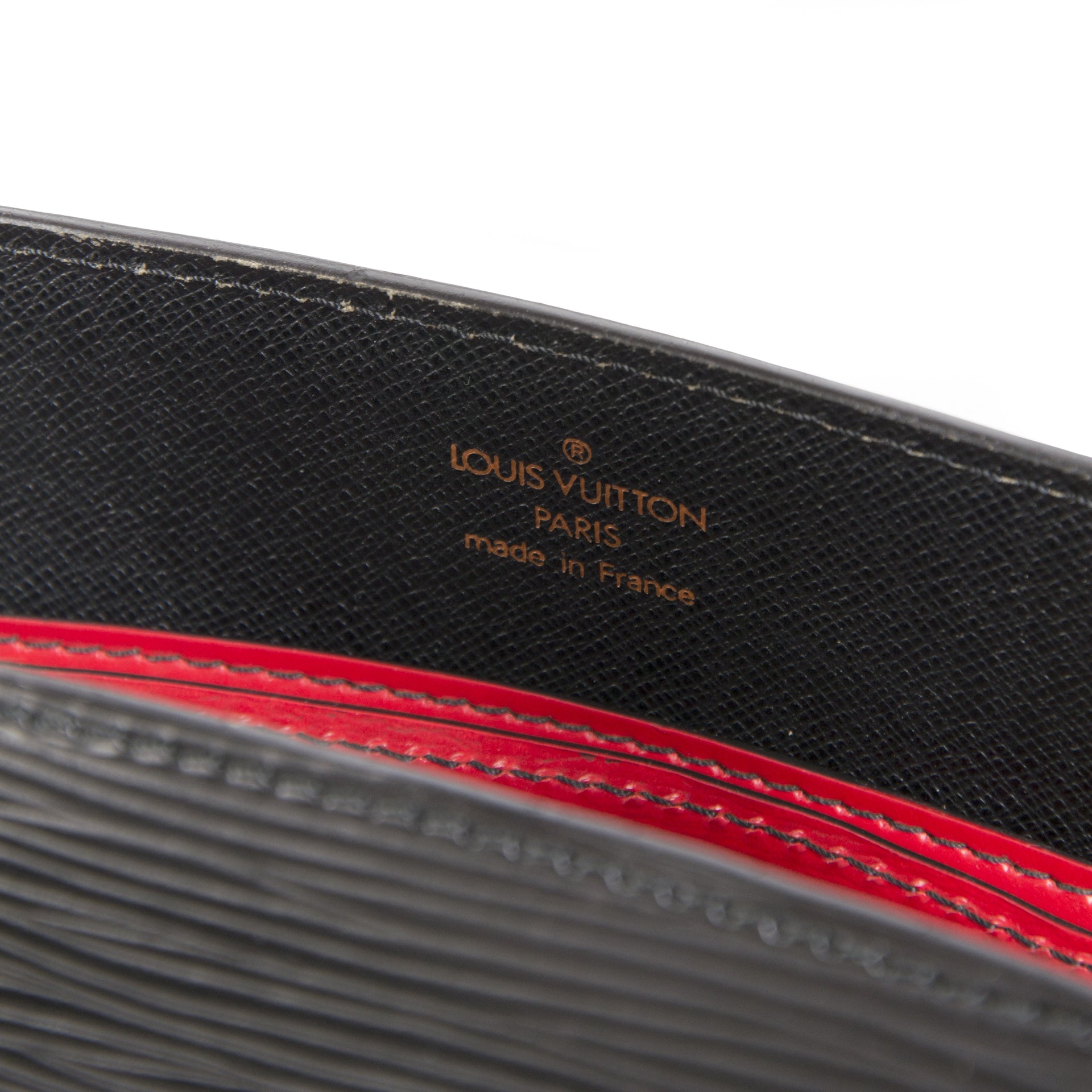 Louis Vuitton Epi Bi-Color Black/Red Varenne Duplex back