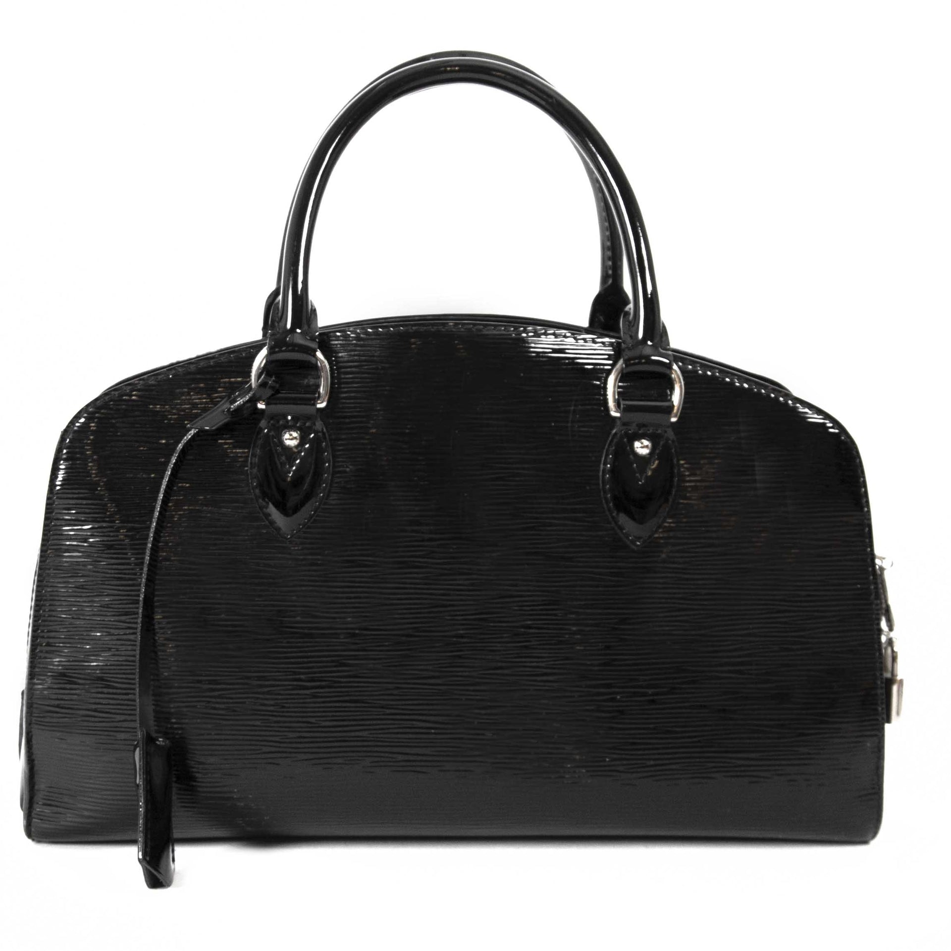 secondmain Louis Vuitton Black Electric Pont Neuf PM Bag en vendre chez labellov
