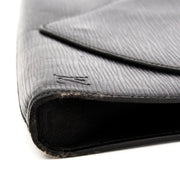 skip the waitinglist get your hands on Louis Vuitton Black Epi Art Deco Clutch