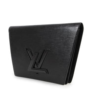 Louis Vuitton Black Trapeze Epi Leather Clutch