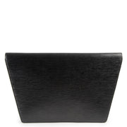 Louis Vuitton Black Trapeze Epi Leather Clutch