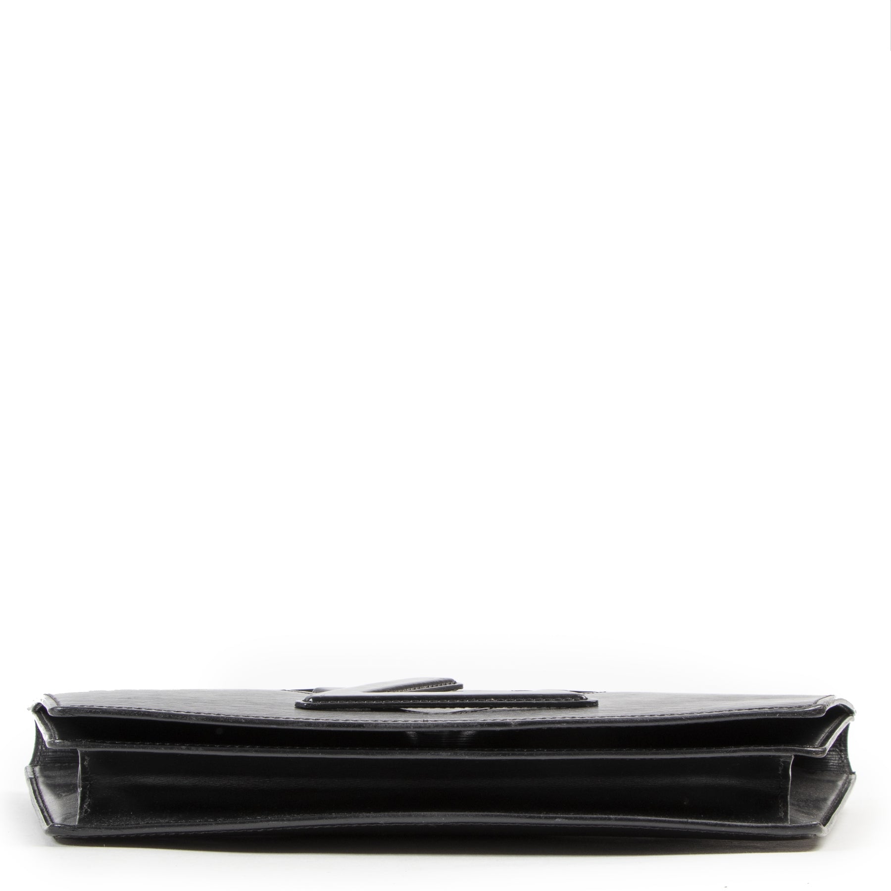 Louis Vuitton Black Trapeze Epi Leather Clutch