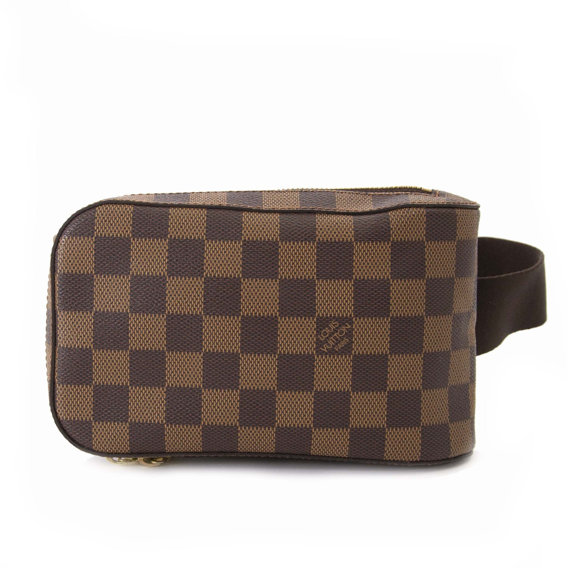 Louis Vuitton Geronimos Damier Ebene Cross Body Belt Bag for the best price at Labellov