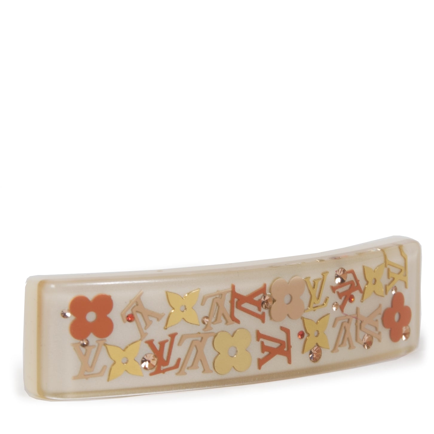 Louis Vuitton Beige Monogram Hairclip for the best price at Labellov