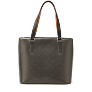 Authentieke louis vuitton houston mat grijs voor juiste prijs bij LabelLOV vintage webshop. second hand vintage louis vuitton housotn matte grey. Veilig online winkelen. Luxe, vintage, mode. Antwerpen, België.