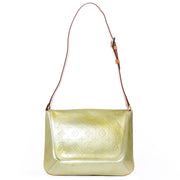 louis vuitton yellow monogram vernis thompson street bag now for sale at labellov vintage fashion webshop belgium