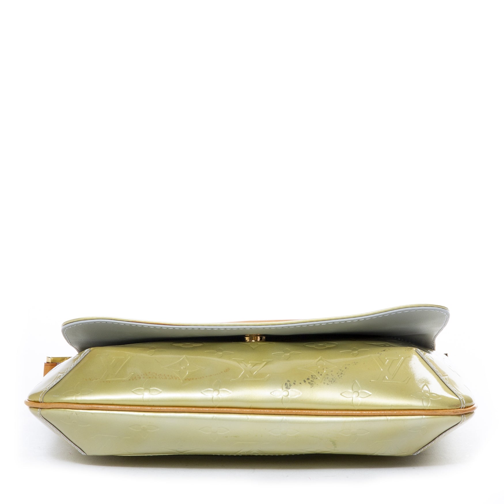 louis vuitton yellow monogram vernis thompson street bag now for sale at labellov vintage fashion webshop belgium