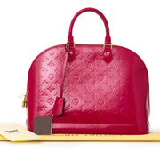 Buy Louis Vuitton Alma MM Indien Pink Purple at the right price at LabelLOV vintage webshop. Luxe, vintage, fashion. Safe and secure online shopping. Antwerp, Belgium.