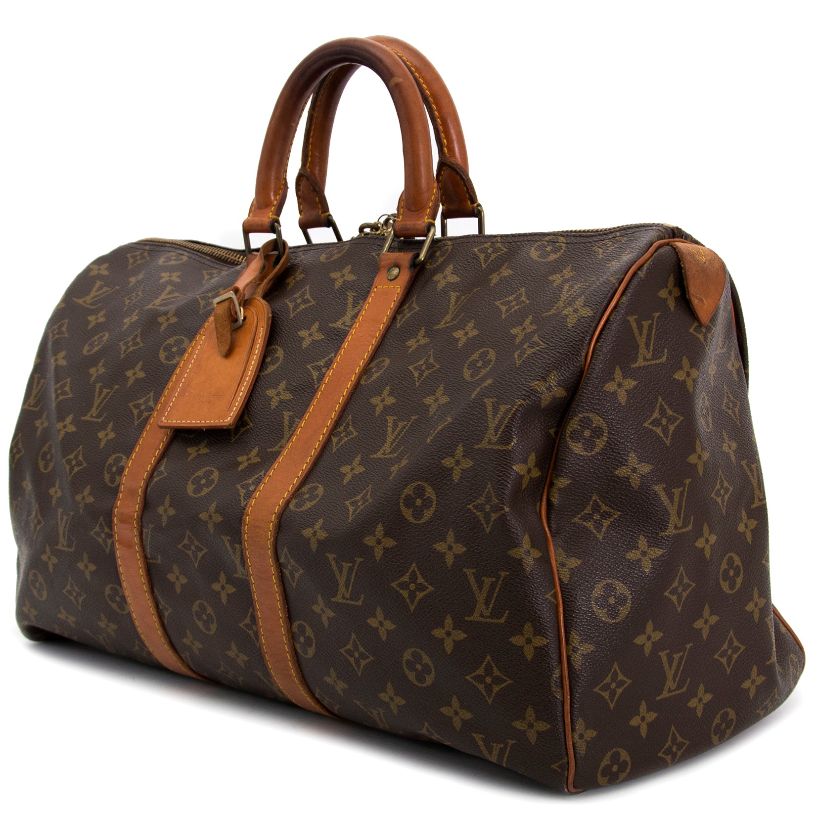 Achetez maintenant en ligne votre secondmain Louis Vuitton Vintage Monogram Keepall 45 Bandouliere chez labellov.com