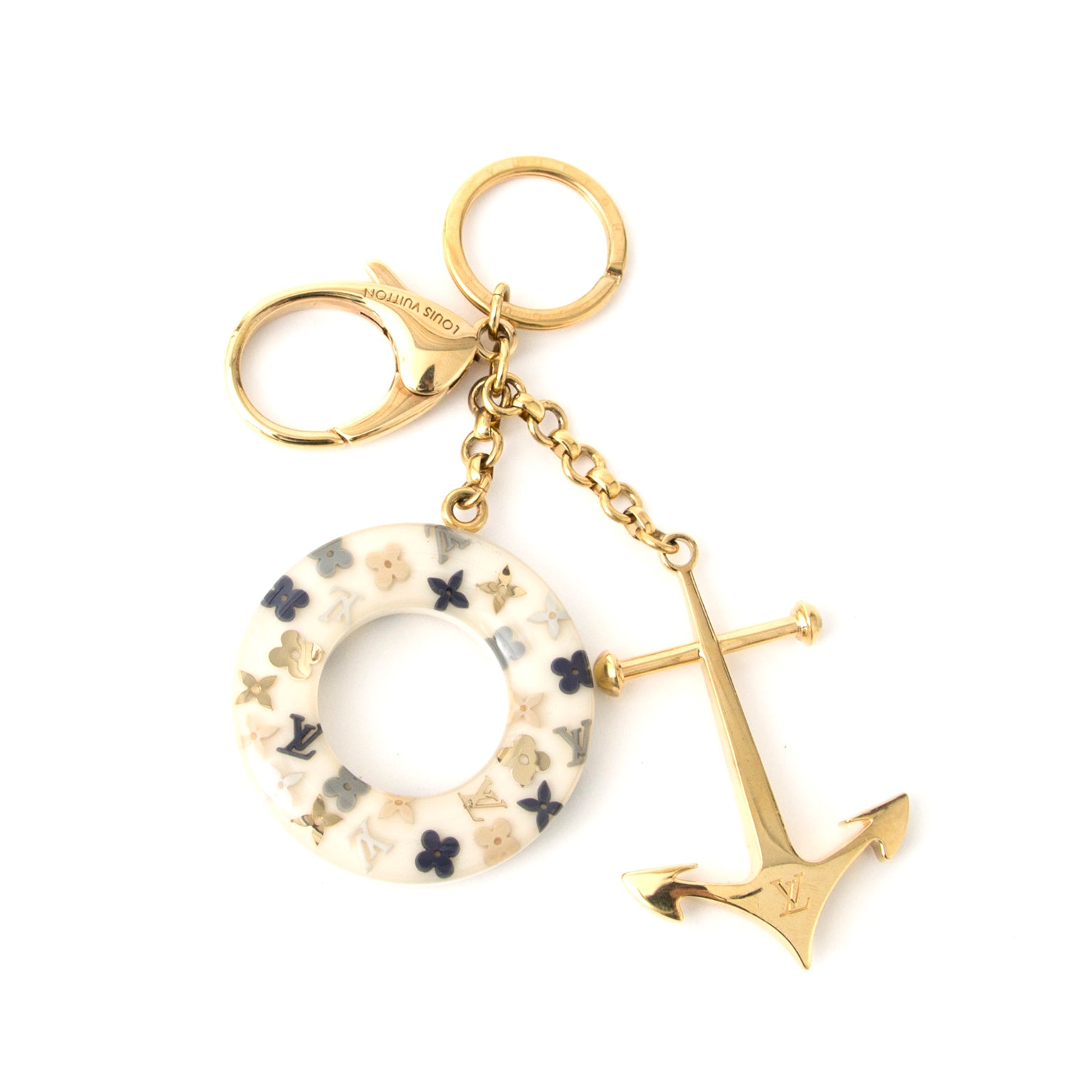 acheter en ligne pour le meilleur prix comme neuf Louis Vuitton Sailor Key Holder/ Charm Anvers, Belgique
