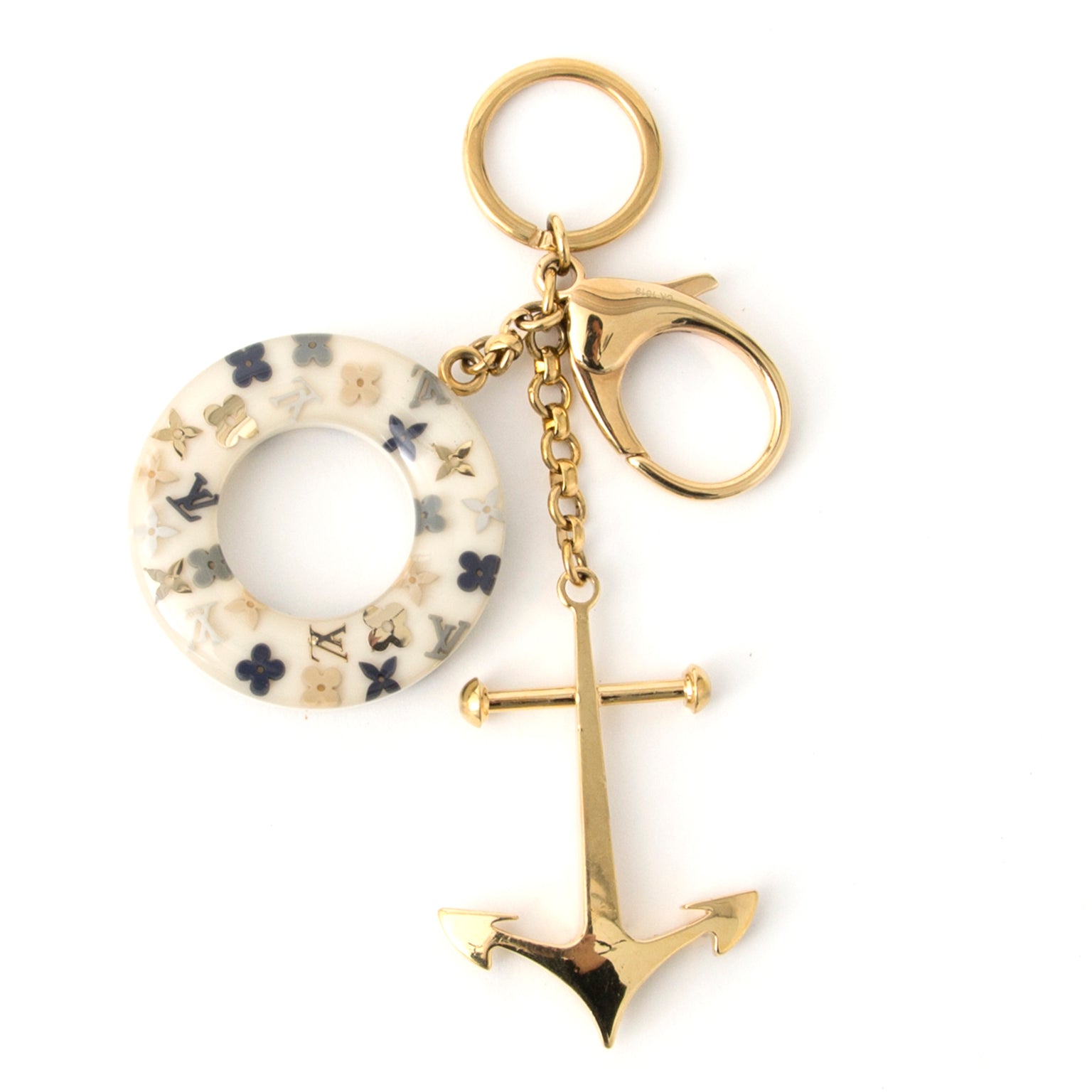 shop safe online like new Louis Vuitton Sailor Key Holder/ Charm worldwide shipping