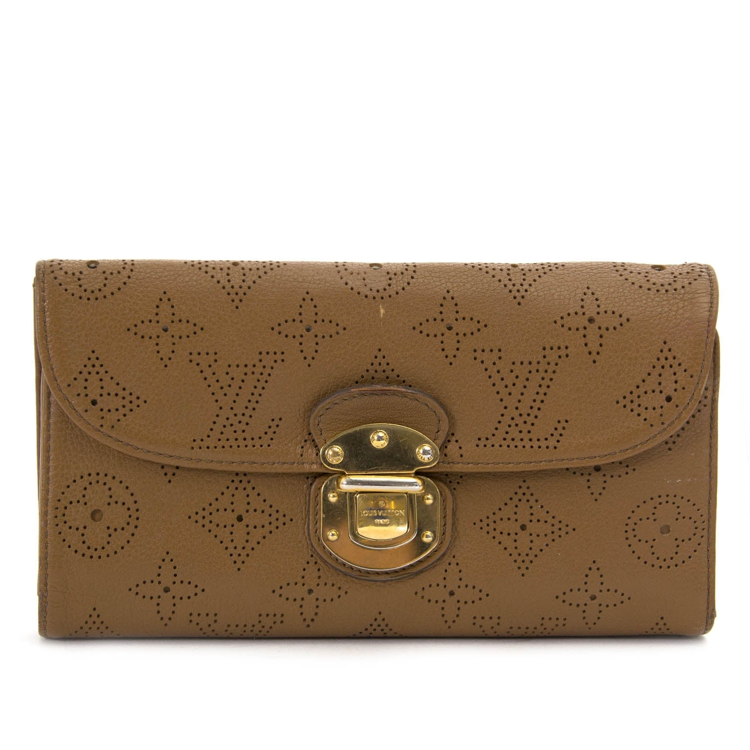 koop Louis Vuitton Cognac Leather Amelia Wallet bij labellov aan de beste prijs