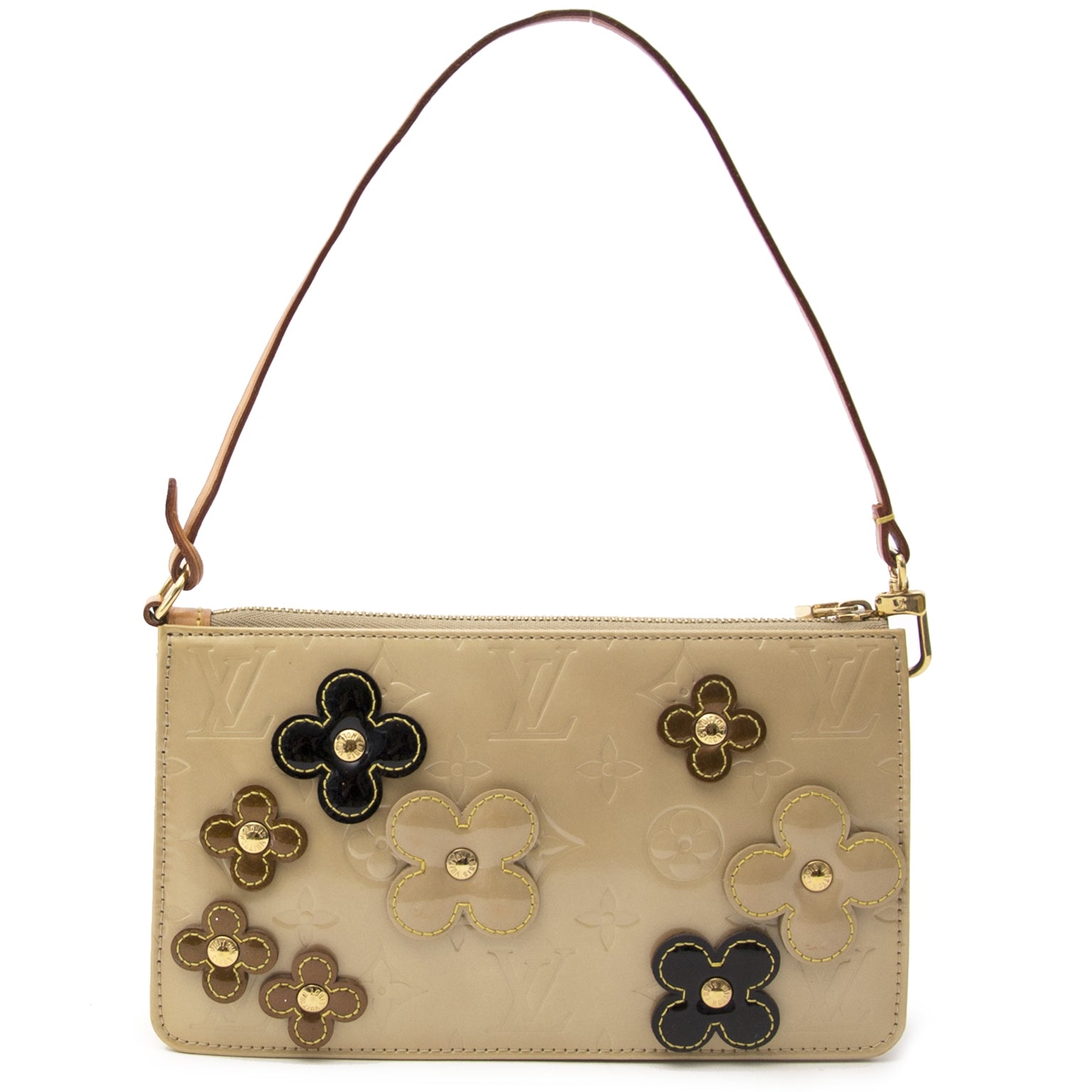Louis Vuitton Beige Lexington Fleurs Beige worldwide shipping secondhand luxury