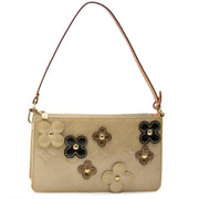acheter en ligne seconde main Louis Vuitton Beige Lexington Fleurs Beige