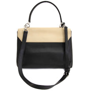 koop online jou tweedehands Louis Vuitton Bicolor Lockme Noir Vanille Shoulder Bag
