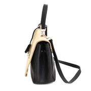 koop veilig online tegen acheter en ligne seconde main Louis Vuitton Bicolor Lockme Noir Vanille Shoulder Bag