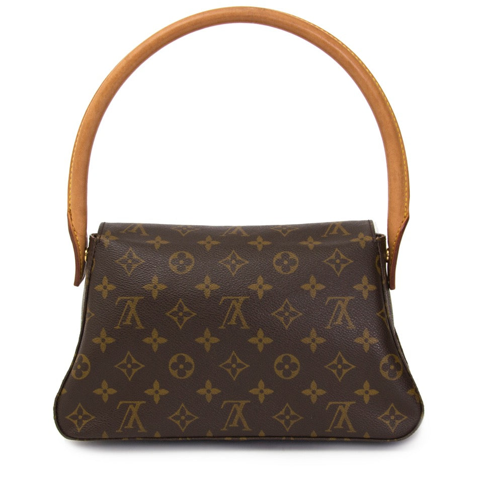shop safe online at the best price secondhand designer Louis Vuitton Monogram Canvas Mini Looping