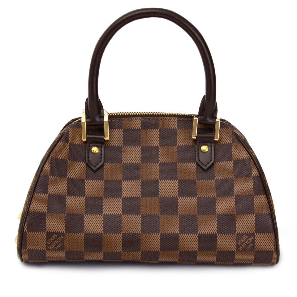 acheter en ligne pour le meilleur prix sac a main Louis Vuitton Ribera Mini Damier comme neuf