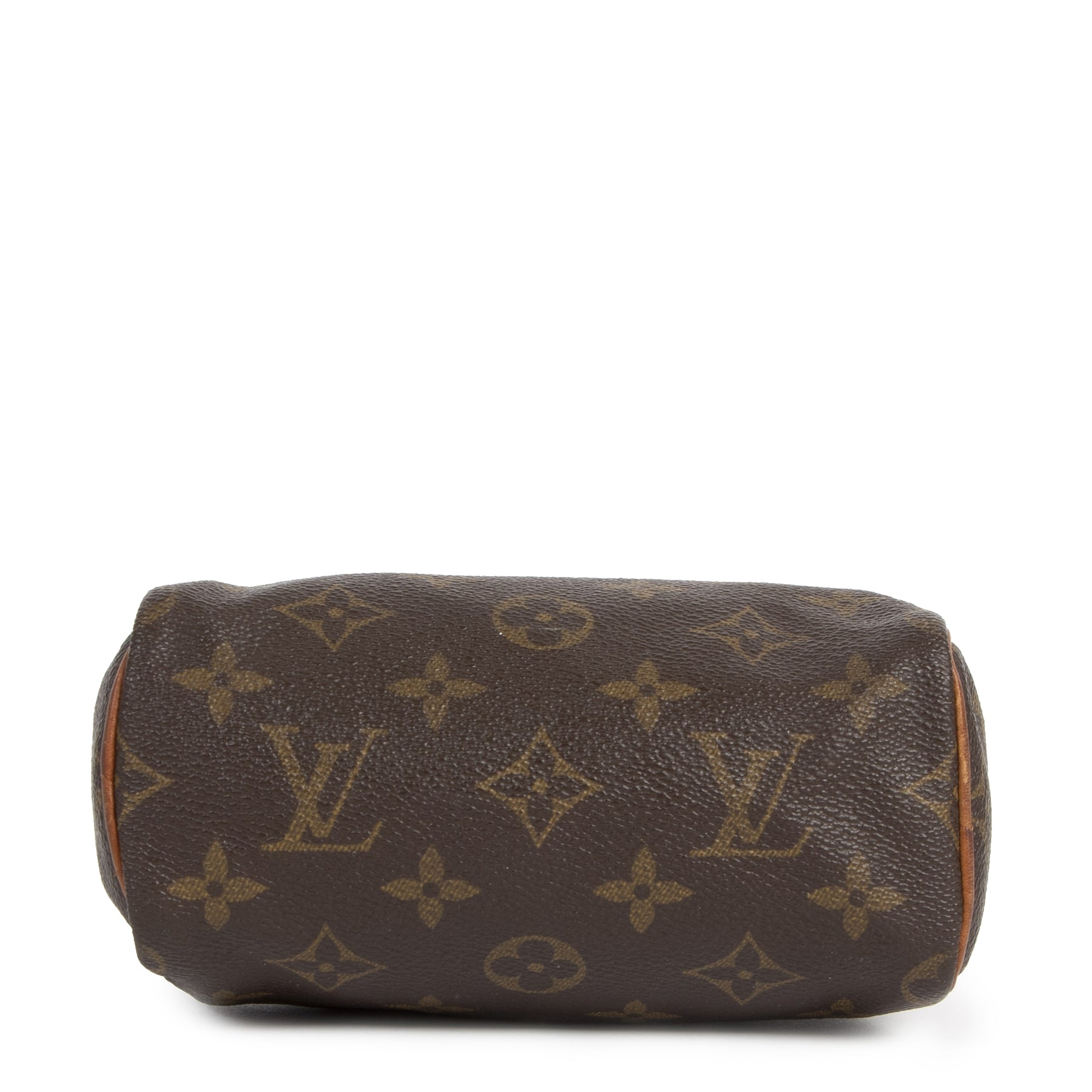 Authentic second-hand vintage Louis Vuitton Nano Monogram Speedy Bag buy online webshop LabelLOV