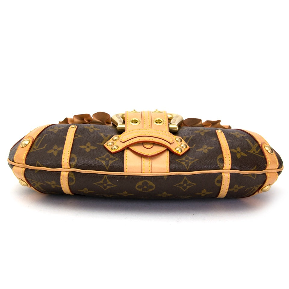 acheter comme neuf avec facture sac a main Louis Vuitton Monogram Canvas Leonor Bag