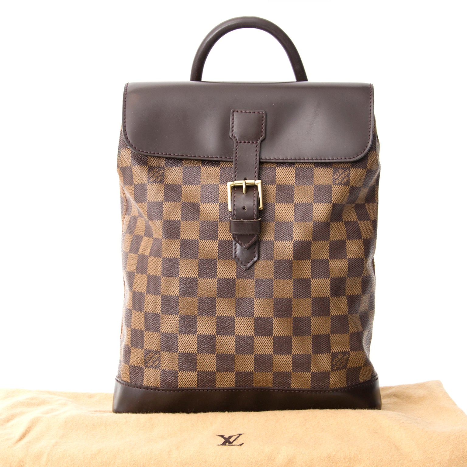 acheter en ligne seconde main sac a dos louis vuitton monogram soho backpack