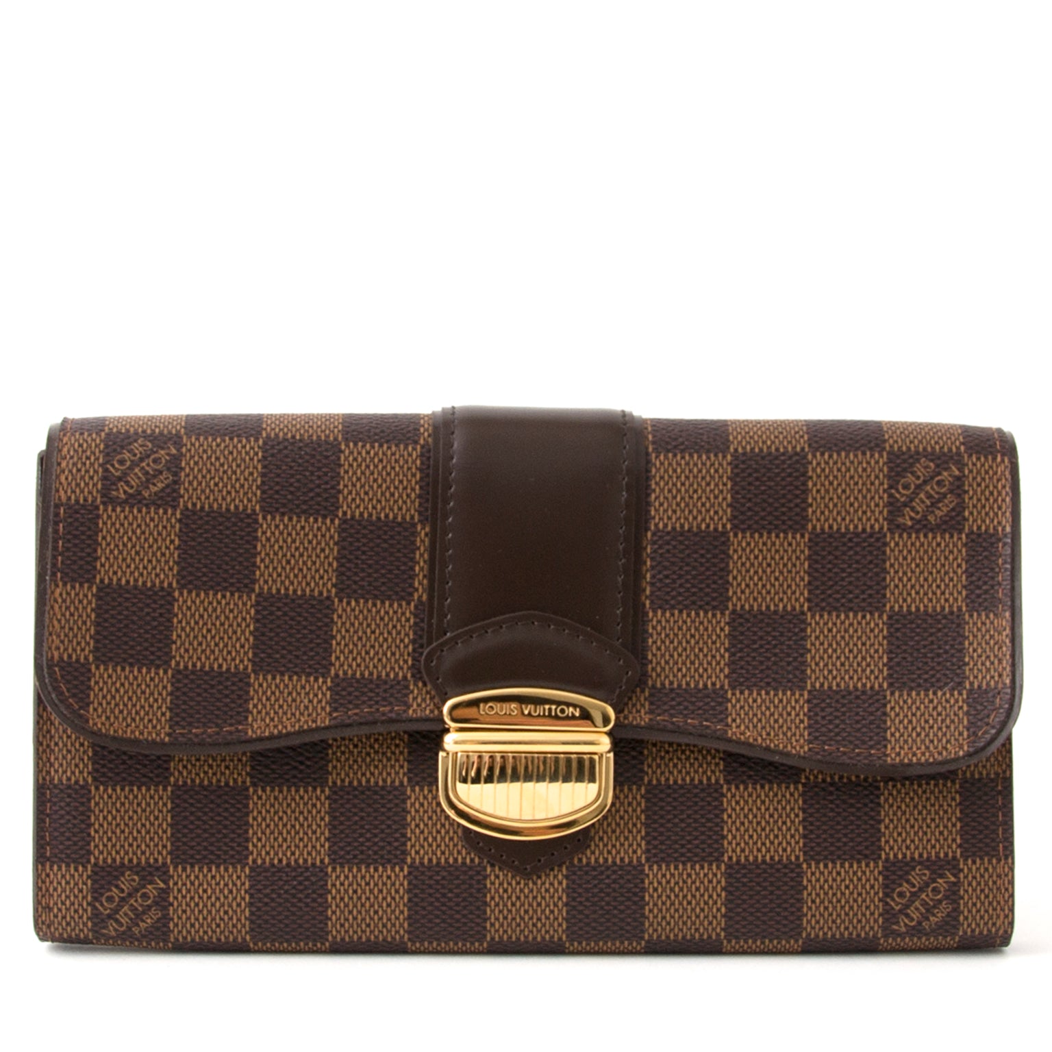 Louis Vuitton Sistina Wallet Damier Ebene
