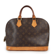 Buy online an authentic second hand Louis Vuitton Alma PM Monogram Canvas handbag in good preloved condition at Labellov at Antwerp.