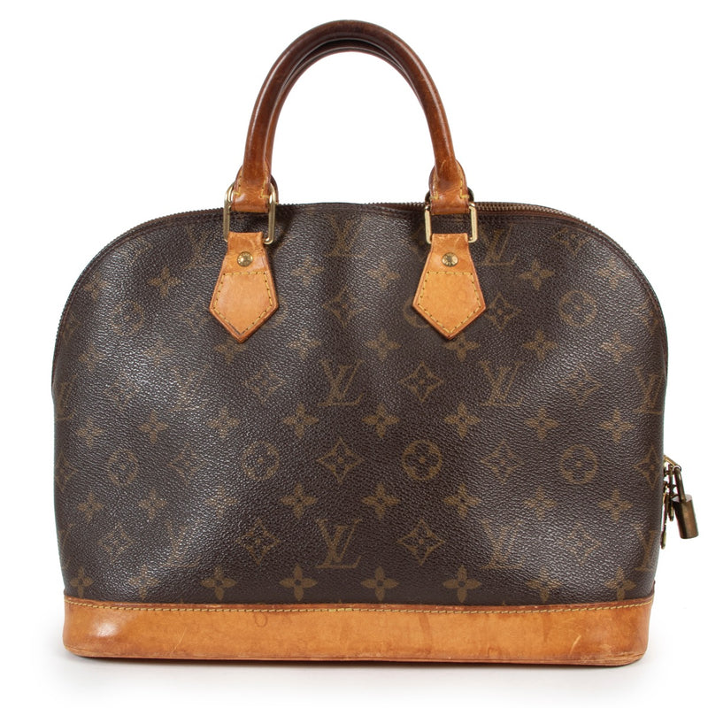 Buy online an authentic second hand Louis Vuitton Alma PM Monogram Canvas handbag in good preloved condition at Labellov at Antwerp.