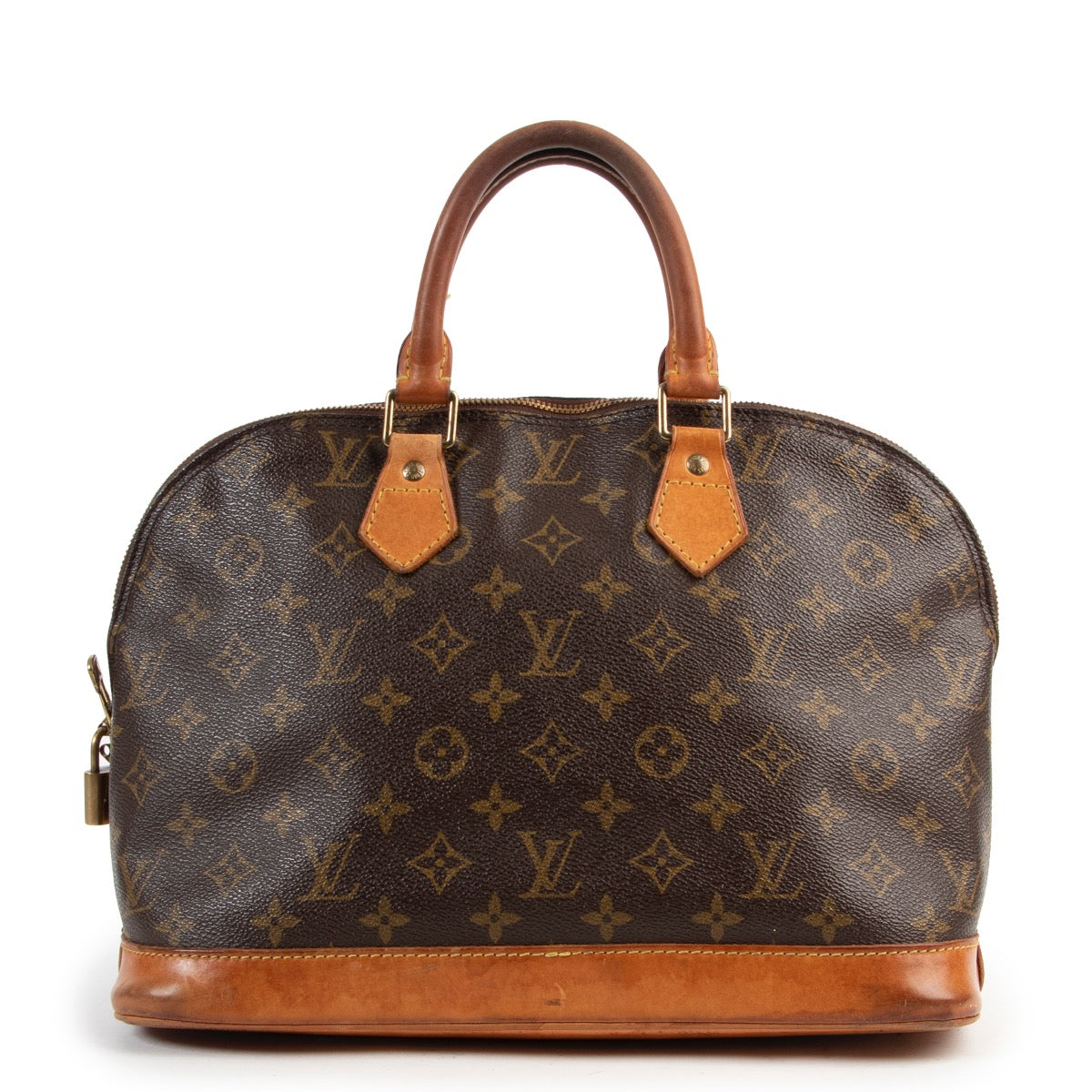 Louis Vuitton Monogram Canvas Alma PM Top Handle Bag