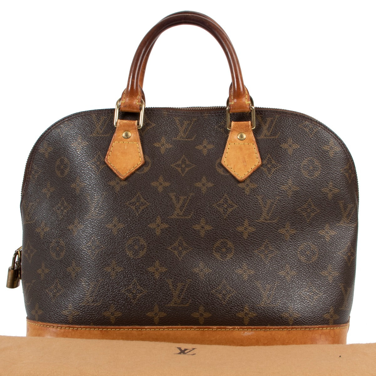 Buy online an authentic second hand Louis Vuitton Alma PM Monogram Canvas handbag in good preloved condition at Labellov at Antwerp.