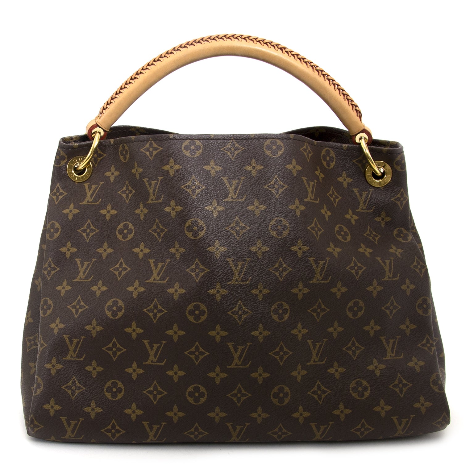 koop veilig online Louis Vuitton Monogram Artsy MM Top Handle Bag