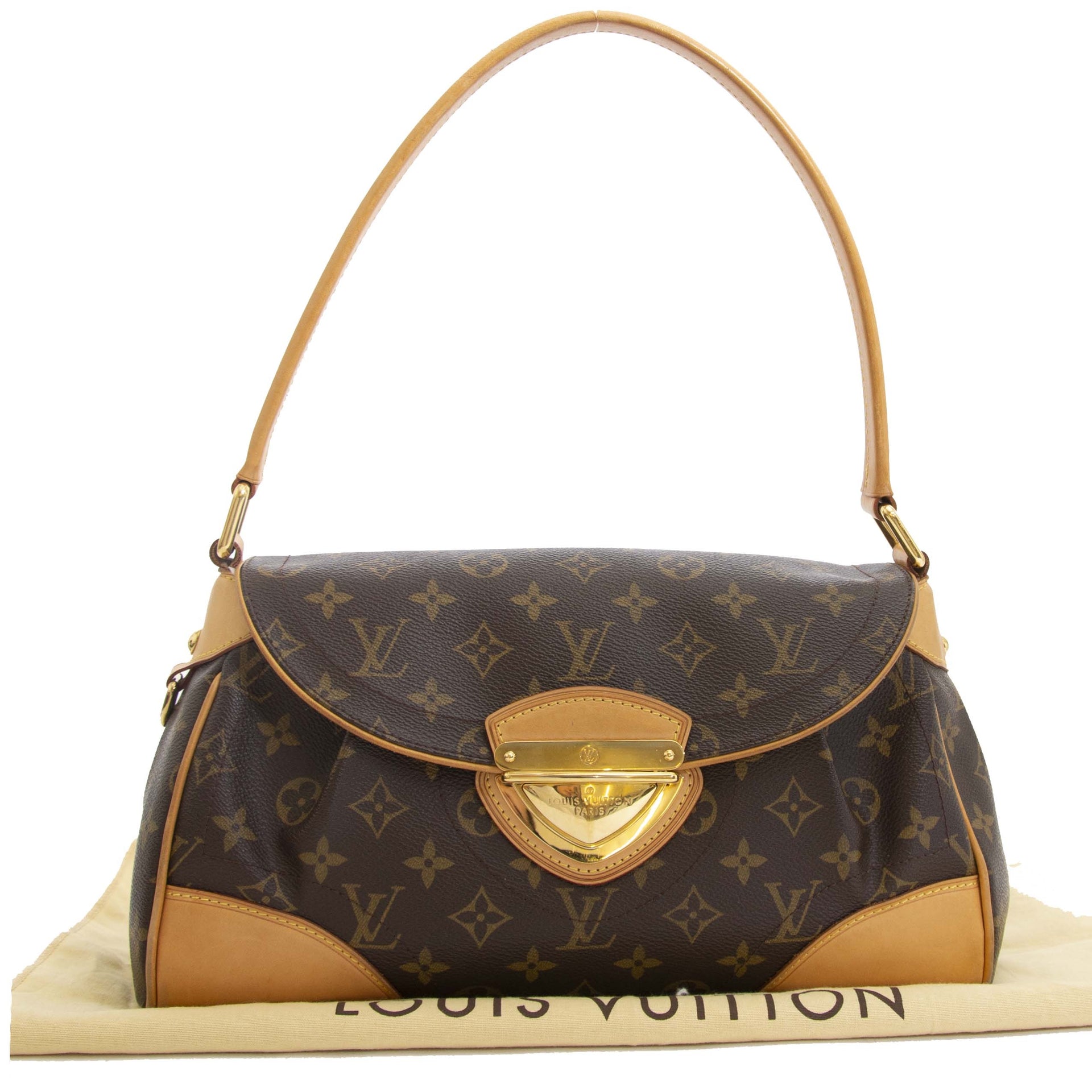 Louis Vuitton Monogram Beverly MM Bag now for sale at labellov vintage fashion webshop belgium