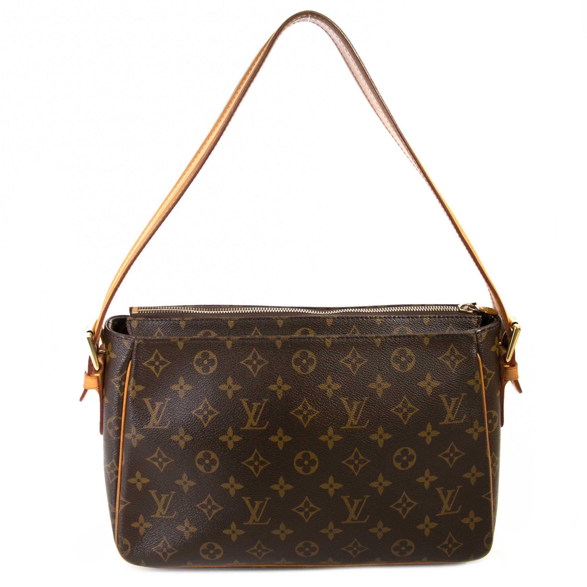 Louis Vuitton Monogram Viva Cite GM Shoulder Bag now for sale at labellov vintage fashion webshop belgium