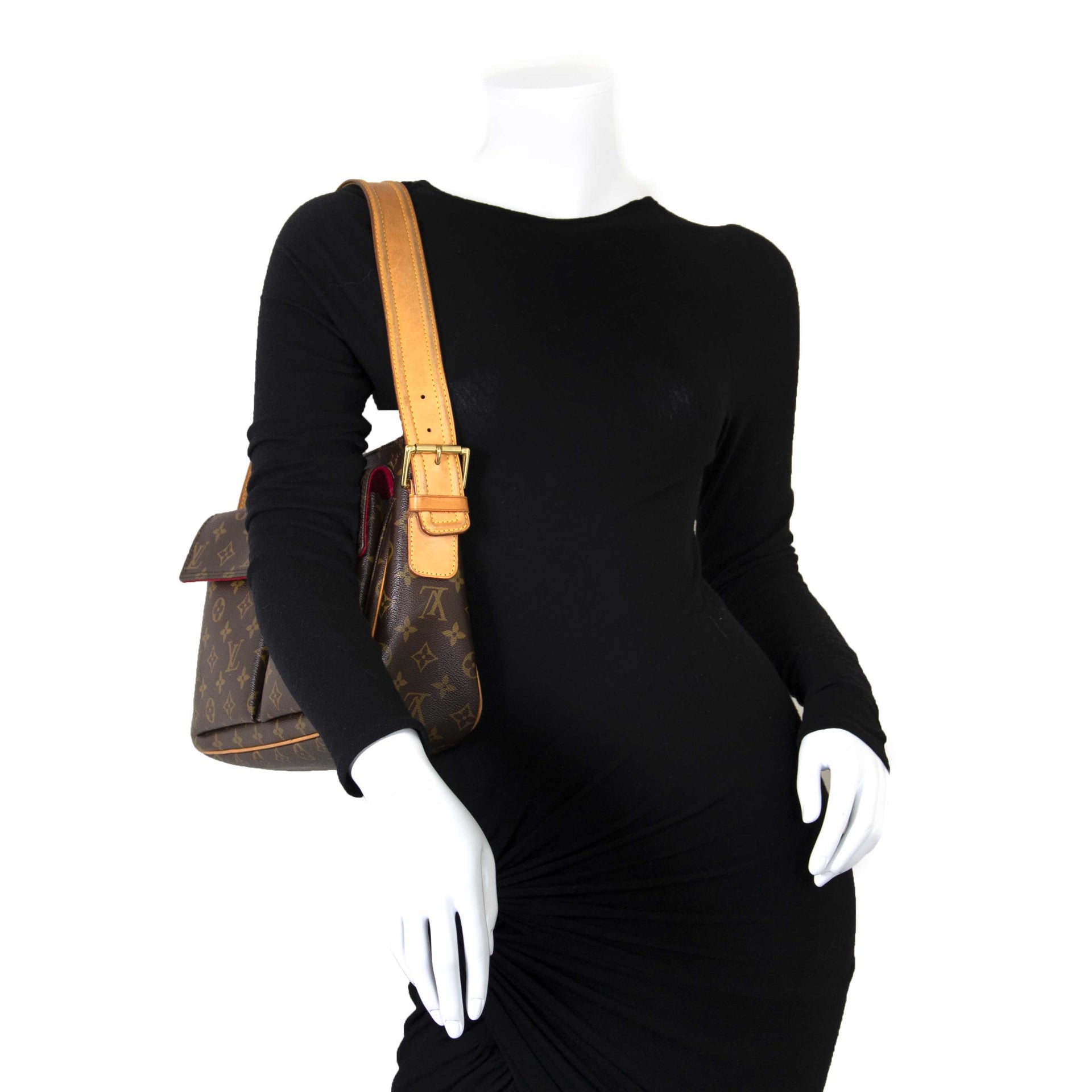 Louis Vuitton Monogram Viva Cite GM Shoulder Bag now for sale at labellov vintage fashion webshop belgium