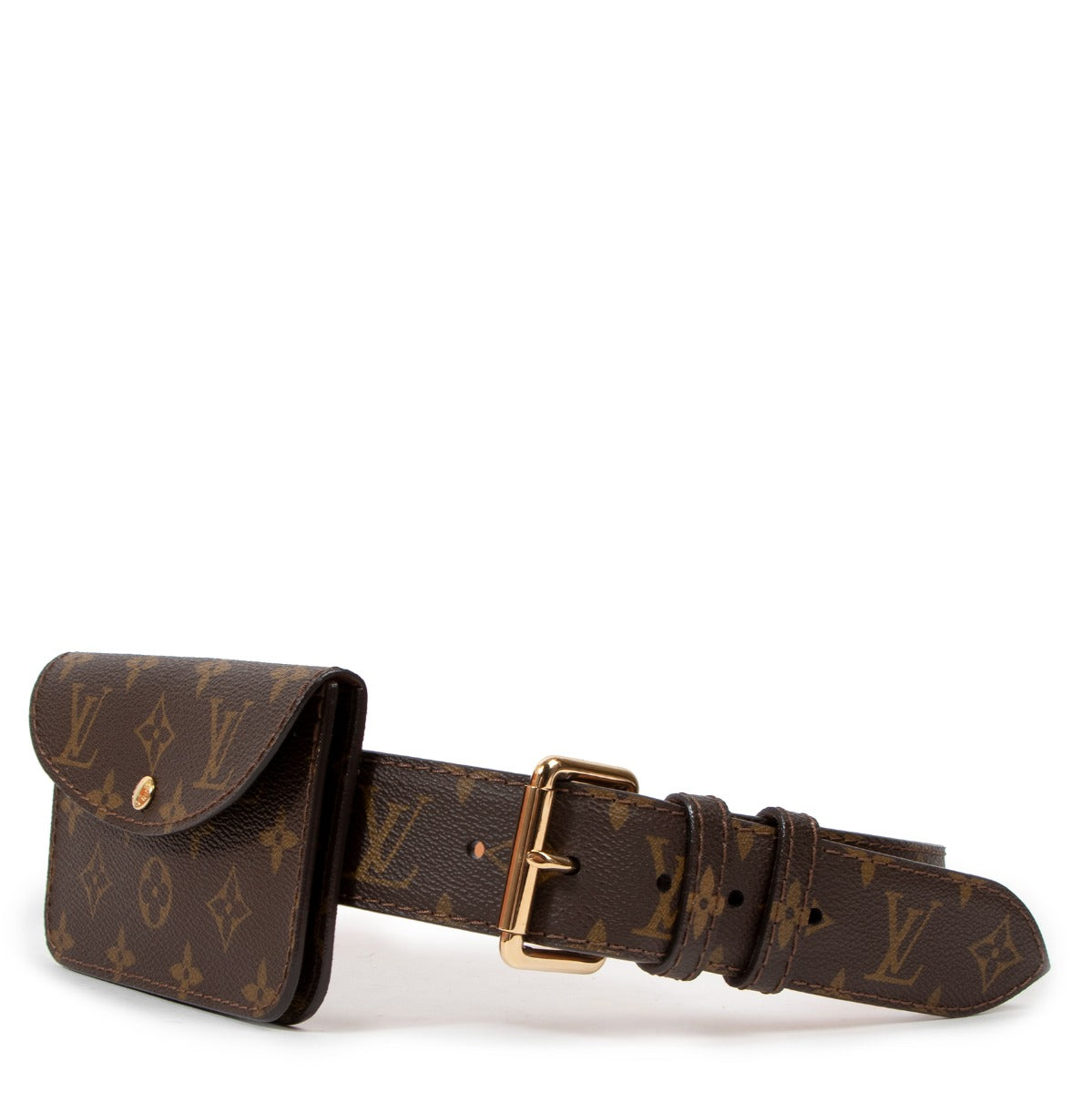 Louis Vuitton Monogram Ceinture Pochette Belt Bag